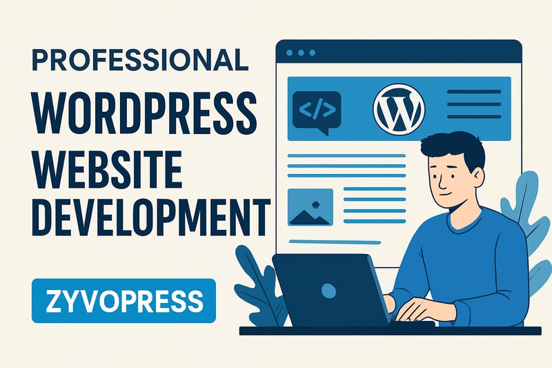 Professional WordPress website development by Zyvopress