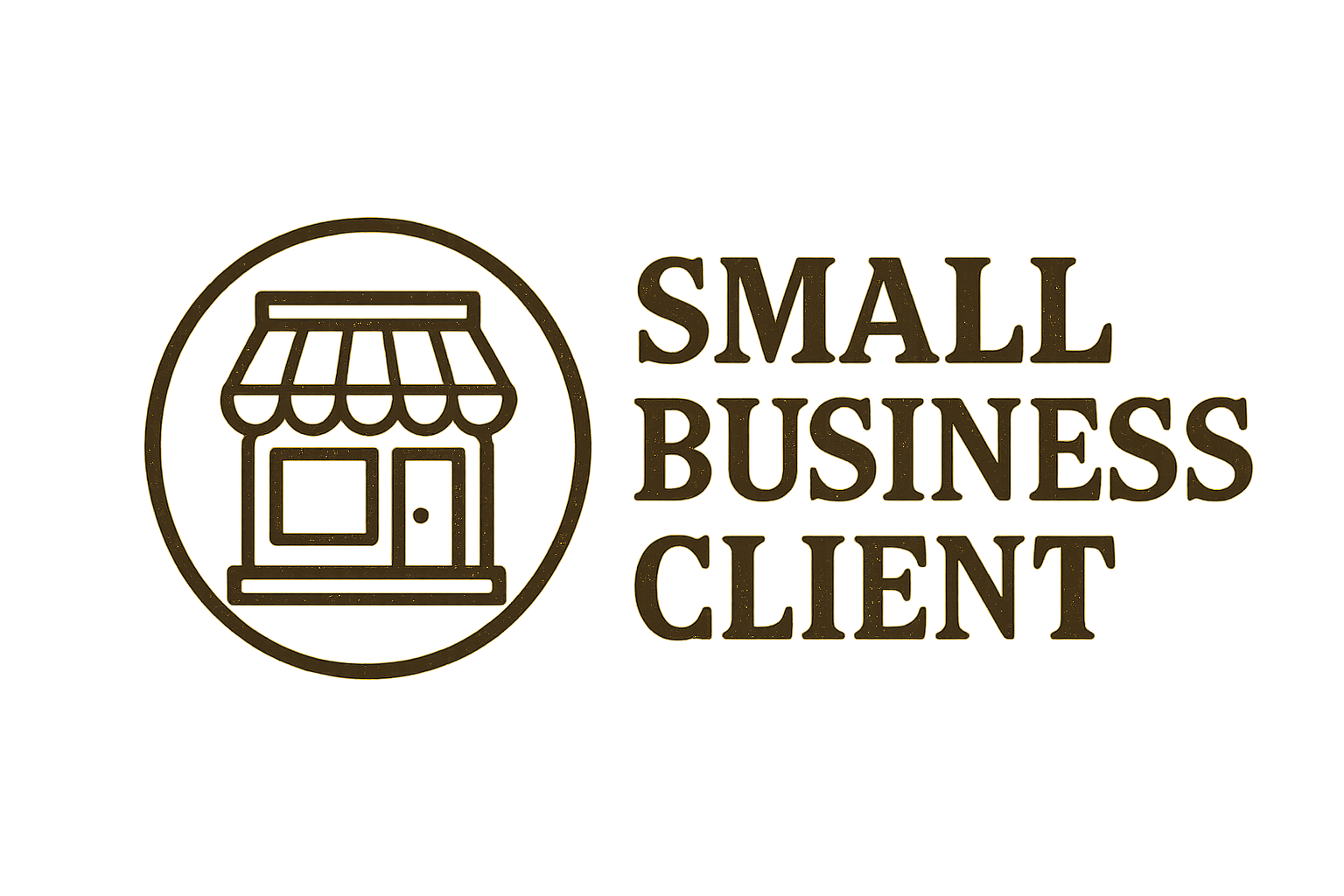 Logo of a small business client